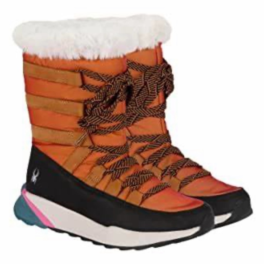 Spyder Altitude Women's Orange and Black Winter Boots